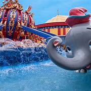 Image result for Dumbo Ride Disney Art