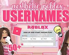 Image result for Aesthetic Roblox Usernames
