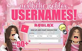 Image result for Aesthetic Autumn Roblox Usernames for Girls