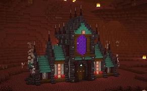 Image result for Netherrack Minecraft House