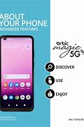 Image result for Orbic Magic 5G 6.7" HD+ Tracfone Bundle With 1500 Min/Text/Data