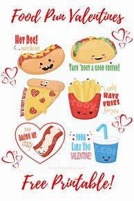 Image result for Valentine Food Pun Printables