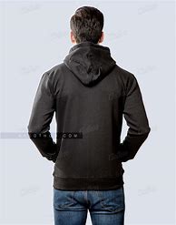 Image result for Black Fleece Zipper Hoodie