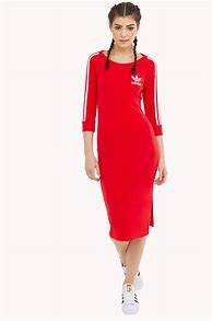 Image result for Red Adidas Maxi Dress