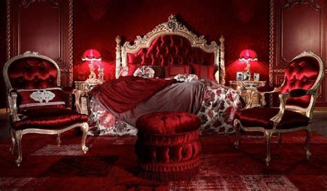 Classic Red Bedrooms by Asnaghi Interiors in iSaloni WorldWide MOSCOW  