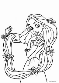 Image result for Rapunzel Valentine's Coloring Cards