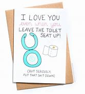 Image result for Valentine Toilet Humor