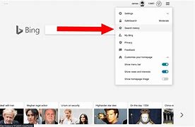 Image result for Bing Search Your History
