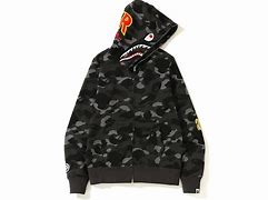 Image result for Black Camo Hoodie Bacj