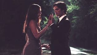 Image result for Damon and Elena Dance