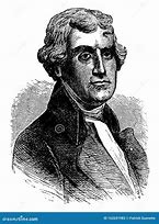Image result for Thomas Jefferson Illustration