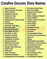 Image result for Food One Name Ideas