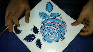 Image result for Painting Fabric Stencils