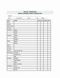 Image result for Home Inspection Checklist Form