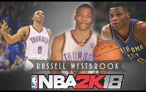 Image result for Russell Westbrook NBA 2K18 Cover