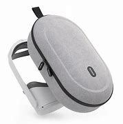 Image result for SIMPLY + Travel Case For Oculus Quest 2/Elite Head Strap/Halo Strap Carrying Case VR Gaming Headset, Hard Storage Bag For Oculus Go, Touch