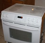 Image result for Slide in Electric Range Stainless