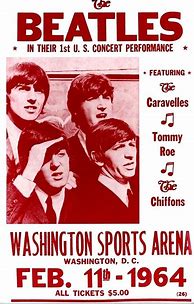 Image result for Beatles Concert Posters