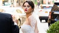 Image result for Selena Gomez wedding dress