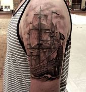 Image result for Cool Ship Tattoos