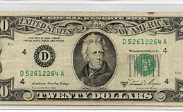 Image result for 20 Dollar Bills Worth Money
