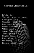 Image result for Aesthetic Usernames Grunge List