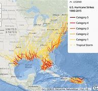 Image result for Gulf Coast Hurricane Tracks