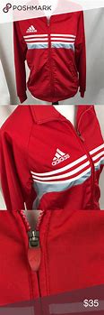 Image result for Adidas Jackets for Girls Red