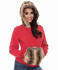 Image result for DC Hoodie Faux Fur