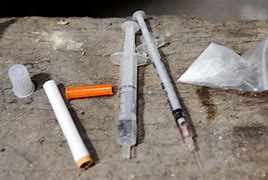 Image result for Heroin Drug Needle