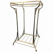 Image result for Brass Clothes Rack