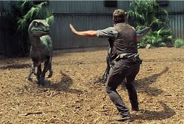 Image result for Chris Pratt Velociraptors