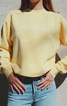 Image result for Yellow Sweatshirt with Rose