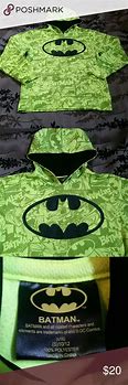 Image result for Neon Green Batman Hoodie