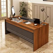 Image result for Office Furniture Desk Black