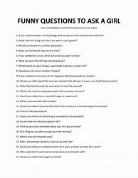 Image result for Funny Things to Ask a Girl