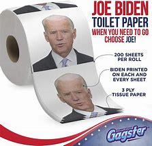 Image result for Toilet Paper with Biden's Face On It