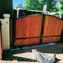 Image result for Wood Driveway Gate Kits