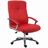 Image result for Red Leather Office Desk Chair