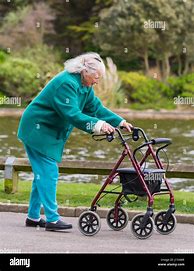 Image result for Elderly Walking with Walker