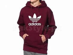 Image result for Black Adidas Pullover Hoodie Logo Only On Front