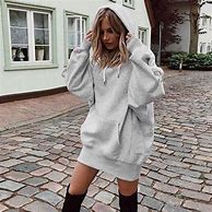 Image result for Oversized Sweatshirt Outfit Women