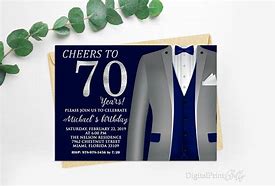 Image result for 70th Birthday Male