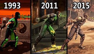 Image result for Mortal Kombat Reptile Evolution