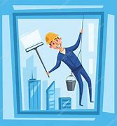 Image result for Window Washing Cartoon