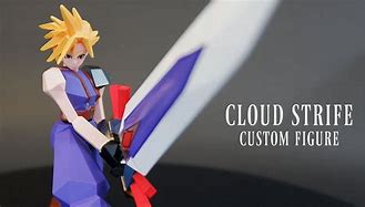 Image result for FF7 Cloud Polygon