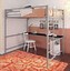 Image result for Kids Loft Bed with Desk and Wardrobe