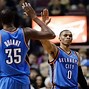 Image result for Cartoon Basketball Players NBA Russell Westbrook and Kevin Durant