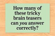 Image result for Word Riddles Brain Teasers