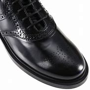 Image result for Oxford Black Leather Shoes Women